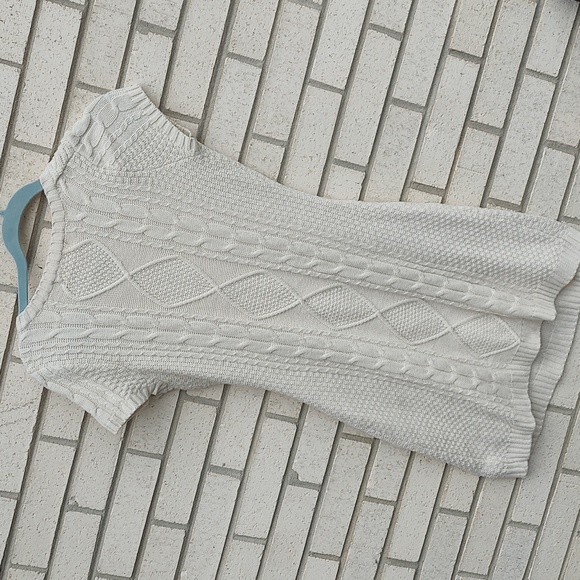 White Sweater Dress - Picture 8 of 10